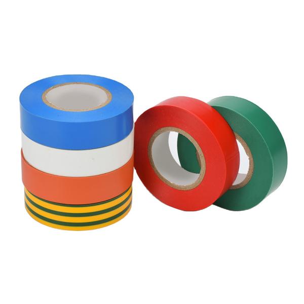 PVC Electrical Insulation Tape Multiple Colors For Identification