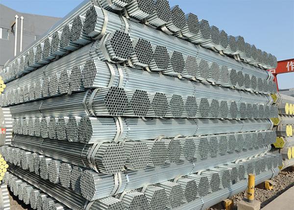 Construction Building Materials OD12.7mm Pre Galvanized Steel Pipe Grades Gas Line
