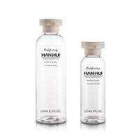 Bouteille en plastique cosmétique vide ronde de 120 ml de 250 ml de Boston