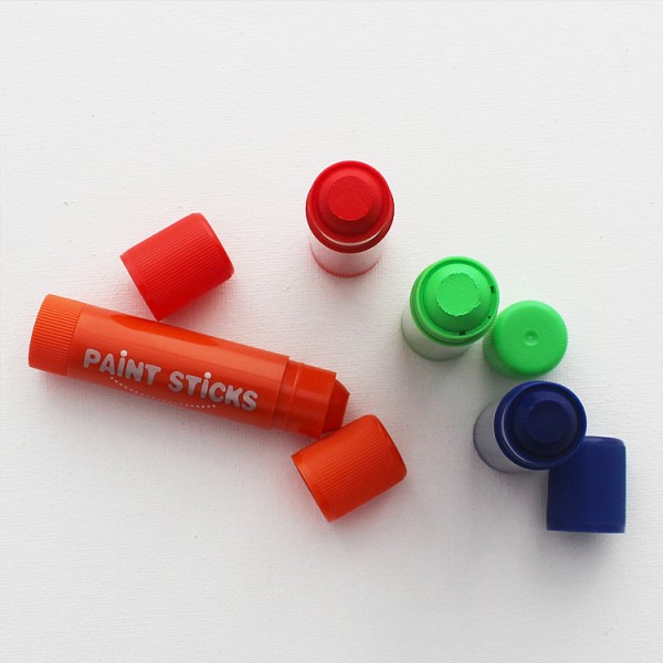 12 Colors Solid Tempera Paint Stick Washable Silky Crayons for Children