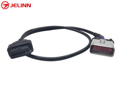 14 Pin RP1226 Male to OBD2 J1962 Female Cable for 2019 and Newer Heavy Trucks in North America
