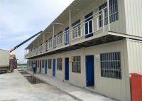 El contenedor prefabricado portátil se dirige el edificio prefabricado del dormitorio del envase