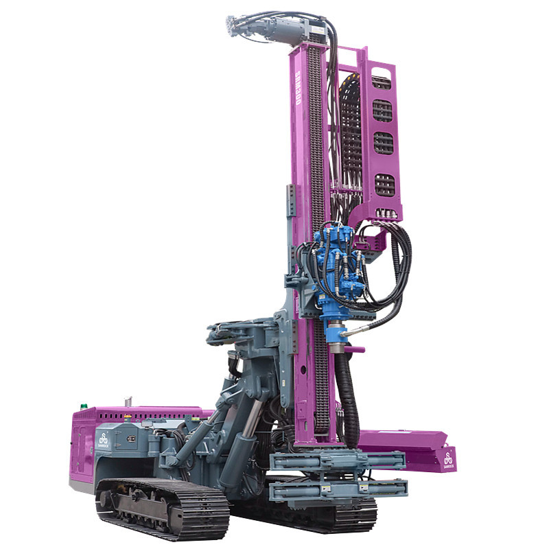 DTH Drilling Rig Mining Hard Rock Blasting Drilling Machine Multifunctional Crawler Drilling Rig