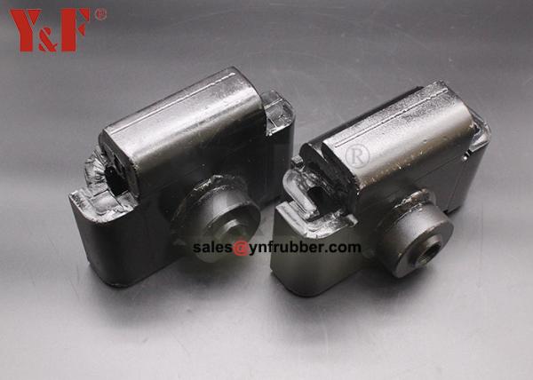 Premium M10 Flanged Rubber Mounts Heavy Duty Anti Vibration Rubber Mounts