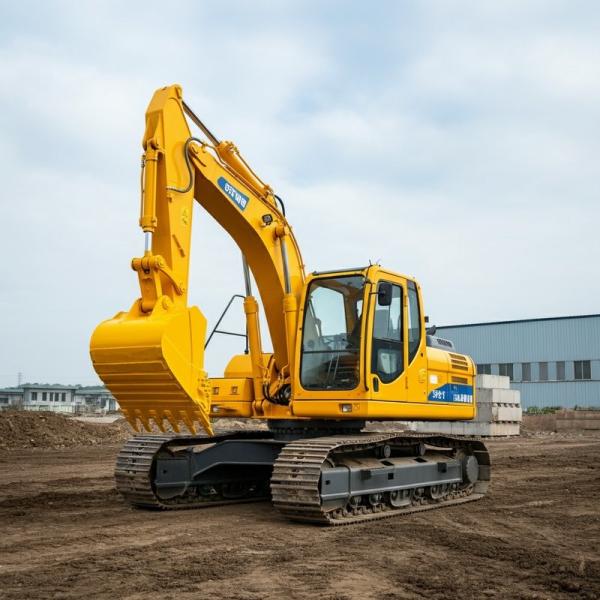 49 toneladas Excavadora hidráulica de rastreamento Máximo raio de escavação 10855mm