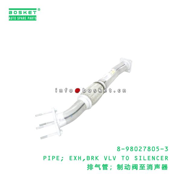 8-98027805-3 válvula de corte para silenciador tubo de escape adecuado para ISUZU 8980278053