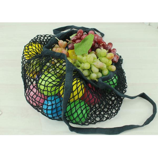 Soft Kitchen Household Items Portable All Cotton Net Bag For Supermarket Shopping
