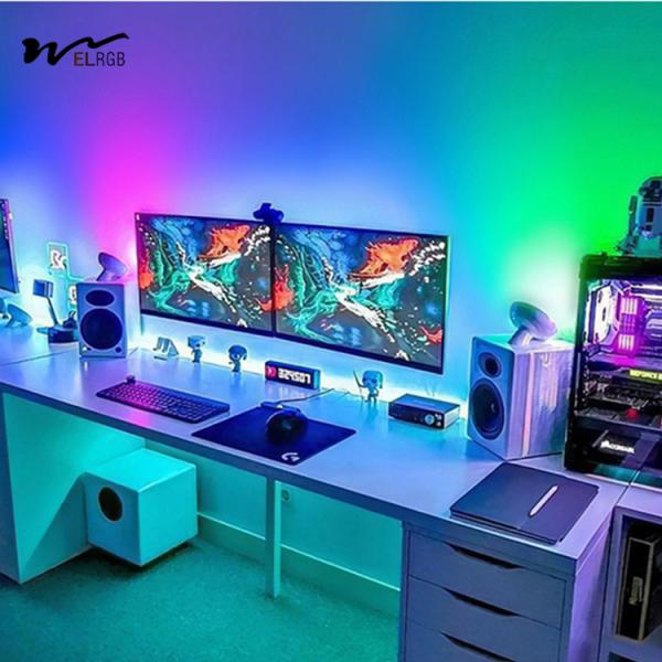 Self-Adhesive Design Bluetooth Music LED Strip for Bedroom Atmosphere Enhancement