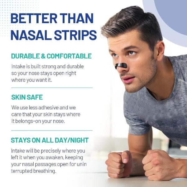 Magnetic Nasal Strips Breathe Easier and Snore Less with Nose Dilator