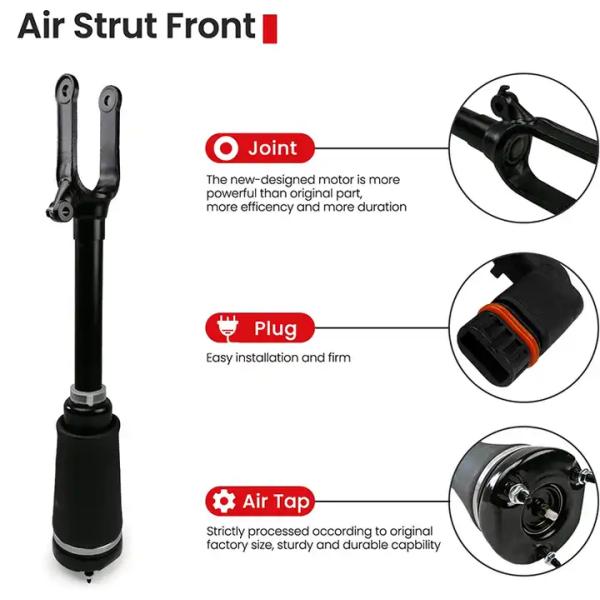 Газовая воздушная подвеска с ударным устройством совместимая с передней стороной W164 без ADS