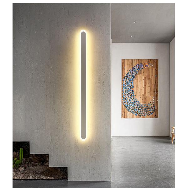Home Nordic Wall Lamp Strip for Working Time of 30000 Hours in Modern Minimalist Style