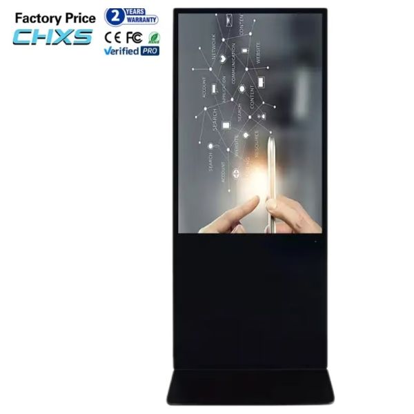 CH Premium Quality Vertical Business LCD Board 50/65 Inch Touch Screen Digital Display Built-In CMS IPS Panel 1 Year Warranty