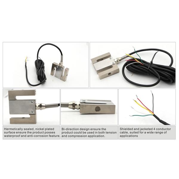 Analog Output Precision Load Cell , 500kg / 1000kg Compression Type Load Cell