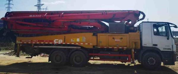 5 Boom Used Concrete Pump Truck 47m with Mercedes Benz Chassis