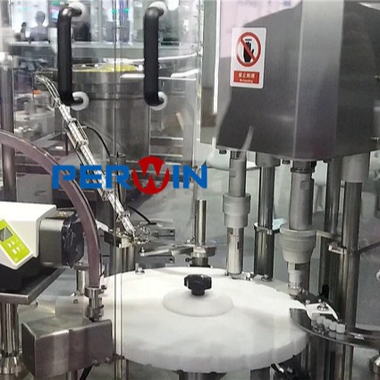 Stainless Steel Automatic Vial Filling Line With PLC Control System