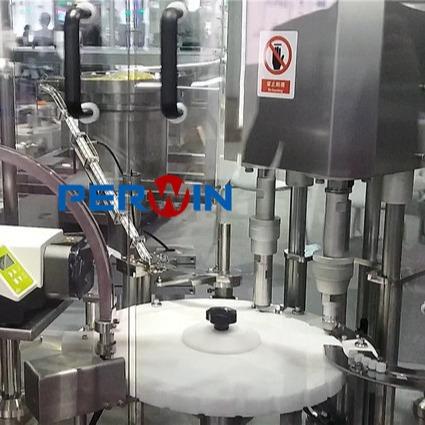 Máquinas de enchimento líquidas farmacêuticas de Unscrambler TUV 80bpm
