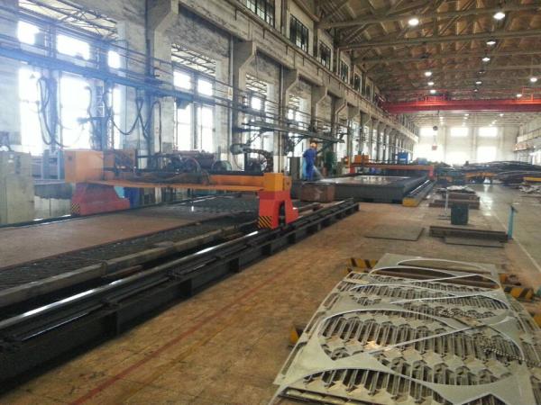 India CNC plasma Cutting Machine heavy duty  metal plate CNC cutting