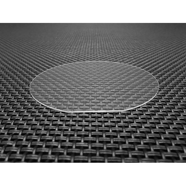 サファイア Al2O3 結晶基板 超薄 2  3 双面 光学用に磨いた