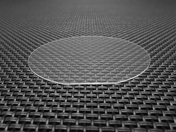 Sapphire Al2O3 Cristal Substrato Ultratinho 2 3 Duplo Lado Polido Para Óptica