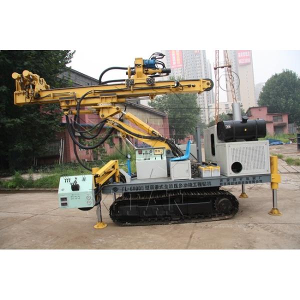 56kW Diesel 150m Drilling Equipment In Construction