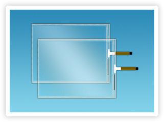 5W Custom 4.3 Inch to 22 5W Resistive Touch Panel With USB Cable and Controller