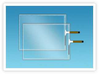 5W RTP 10.4 12.1 5 Wire Resistive Touch Panel , Kiosk Touch Screen Lcd Panel