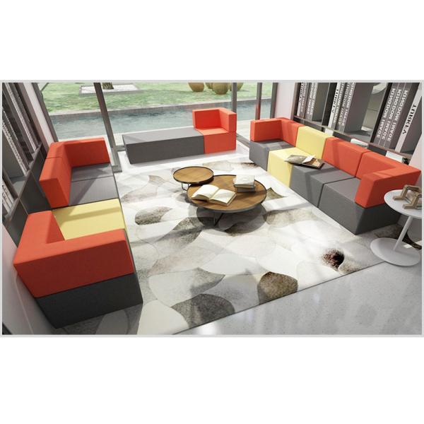 carbon steel Marble Round Living Room Tea Table SMY-1075