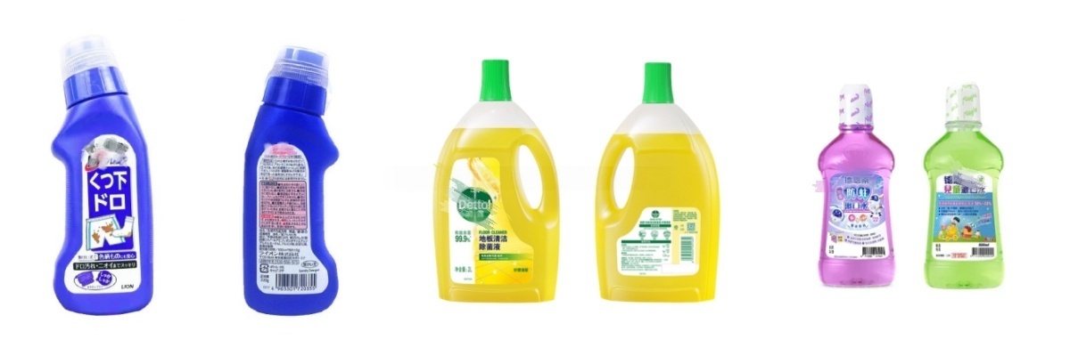 Semi Automatic Front Back Labeling Machine Flat Square Bottle Sticker Labeler