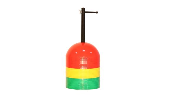 Treinamento Futebol Marcador de campo de bola 50 pacotes de cones de disco de agilidade logotipo personalizado
