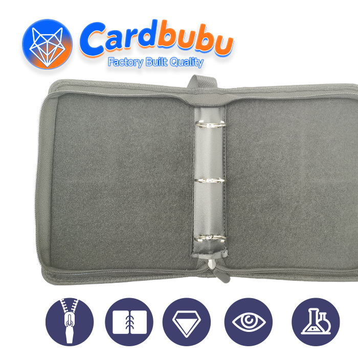 Custom 3-Ring Card Binder for Trading Card Collections Large Capacity Storage