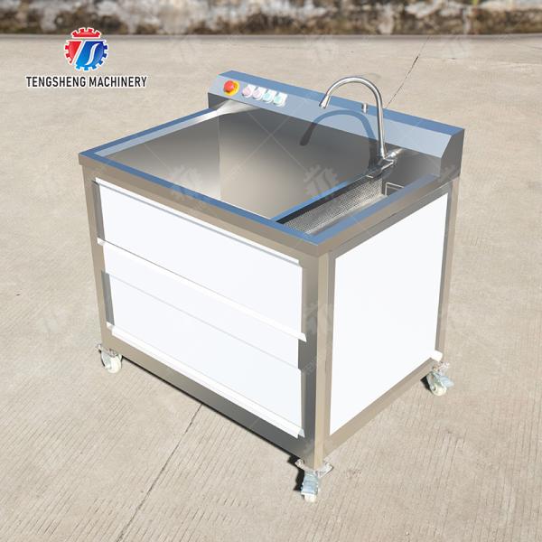Single cylinder fruit and vegetable washing machine with slag separator Leaves Vegetables Onions Leafy vegetables Cabbage varieties Herbs Fruiting vegetables Wash Washer Washing Cleaning processing