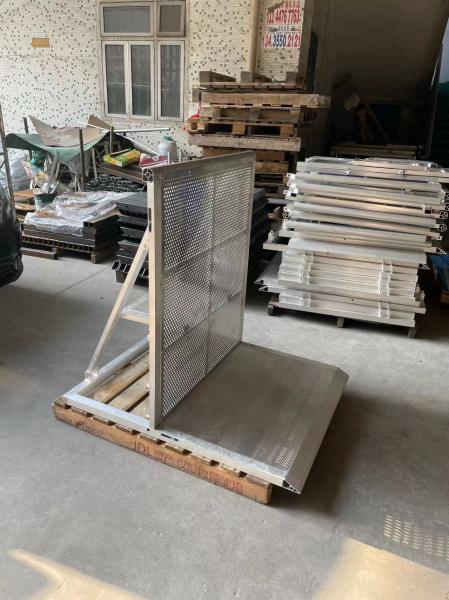 Aluminum Crowd Barricades Portable Foldable Event Crowd Control Barriers