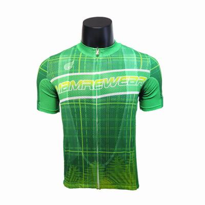 Jérsei superior do ciclismo do verão da tela de malha com os três bolsos anti - UV