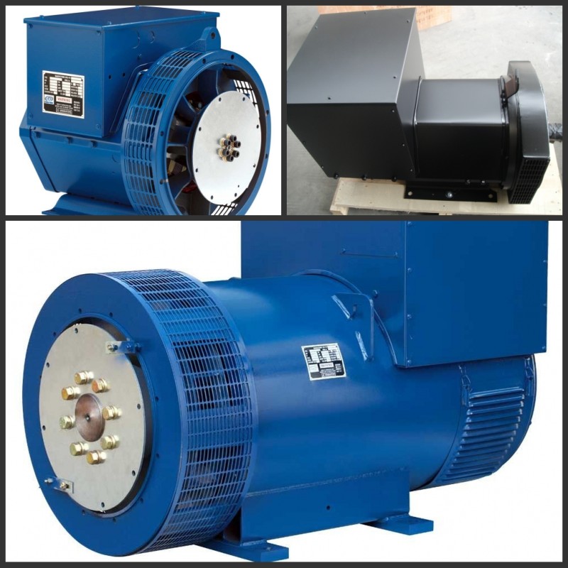 Drip Proof Three Phase Brushless 380 - 480 V Ac Generator With Structure Alternator