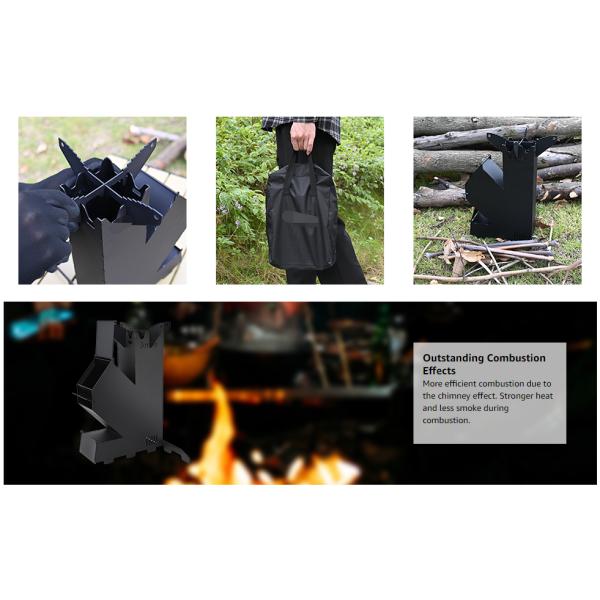 Rocket Stove Rocket Stove for Cooking Portable Wood Burning Stove Mini Wood Stove Wood Fire Camping Stove