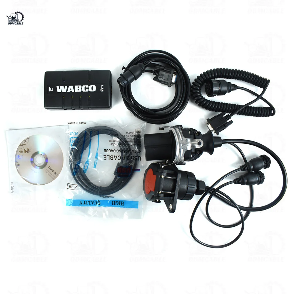 Для WABCO DIAGNOSTIC KIT (WDI) WABCO Диагностический интерфейс прицепа и грузовика для диагностического инструмента Wabco