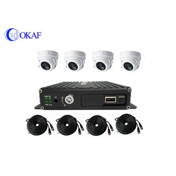 720P AHD Vehicle CCTV Camera , Dome Small Surveillance Camera For Car IP66