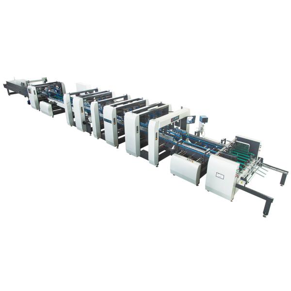 420 мм-2100 мм картонная коробка автоматическая папка Gluer 48KW
