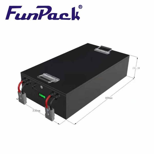 подгонянное перезаряжаемые клетки батареи LiFePO4 тележек гольфа 76.8V 100Ah