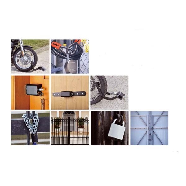 Best Selling 6mm to 14mm Top Quality Security Hardened  Anti-Theft Motorcycle Cycle Lock Bicycle Chain Lock