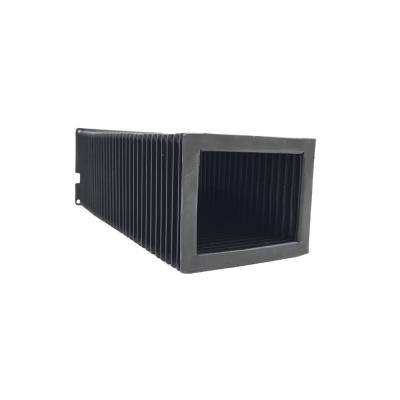 CNC Machine Telescopic Way Covers Nylon Bellow Dust Cover Square Shaped