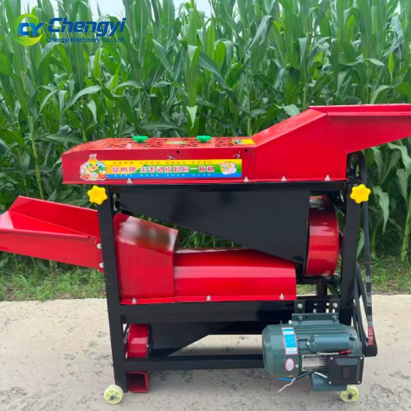 Universal Corn Peeling And Threshing Machine 3 In 1 Maize Dehusker Thresher