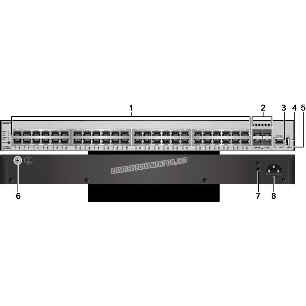 Переключатель сети poe Huawei S5735 L48P4S A1 переносит мощьности импульса портов PoE+ 4*GE SFP