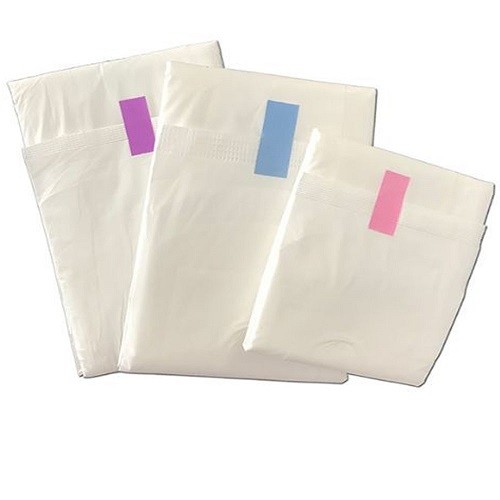 Breathable Backsheet Organic Cotton Sanitary Pads Double Wings