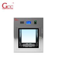Stainless Steel Electrostatic Interlocking Cleanroom Xenon Light Transmission Window / Pass Box