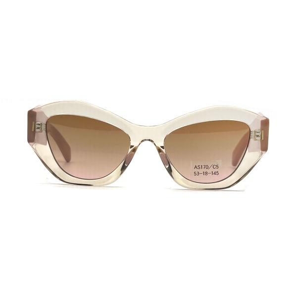 Stylish and Protective Acetate Frame Sunglasses AS170