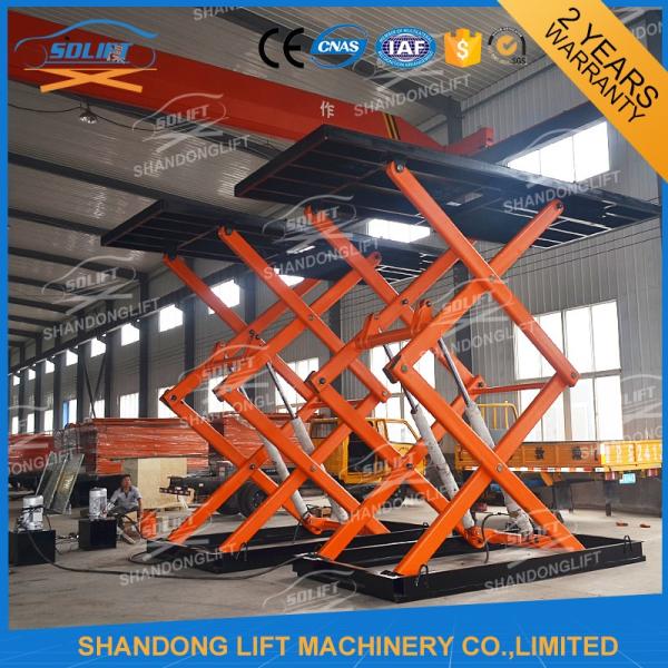 Сверхмощный гидравлический автомобиль Ссиссор подъем