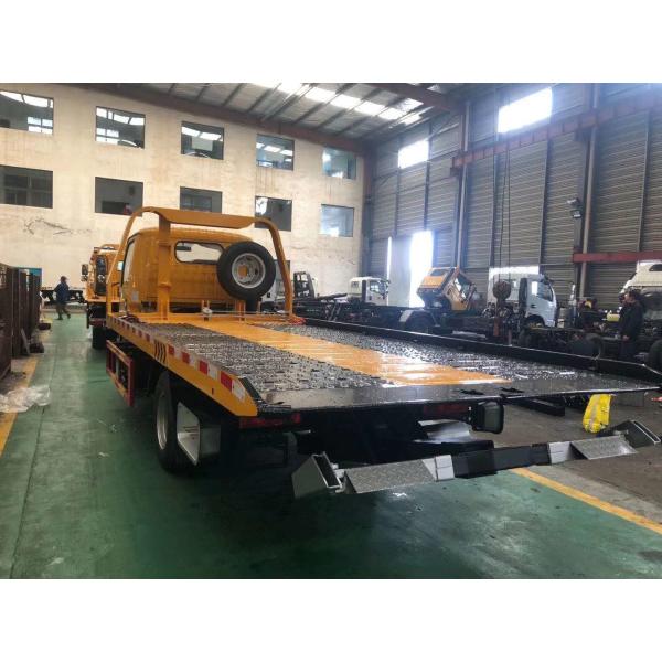 Euro 3 Dongfeng 95HP 6 Wheel Road Rescue Tow Trucks 3 Tons 5 Tons 6 Tons