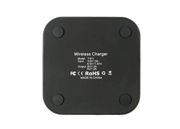 Quick Charge Portable Wireless Charging Pad Qi Certified For Mobile Phone