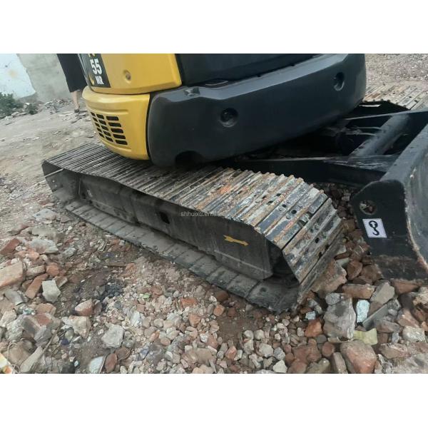 5.5ton mini used excavator used komatsu pc55/cheap price high quality second hand Komatsu pc55 on sale